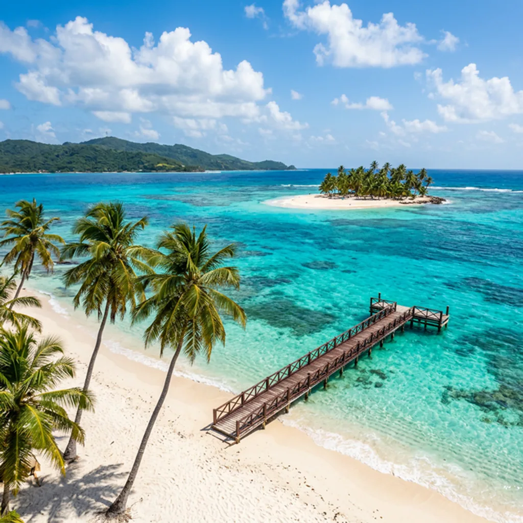 San Andrés, the first stop on the Sea of Seven Colors route