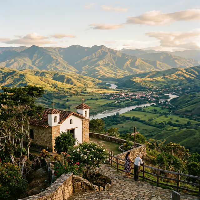 Travel view representing Agrado in Huila, Colombia
