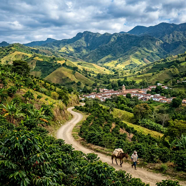 Travel view representing Baraya in Huila, Colombia