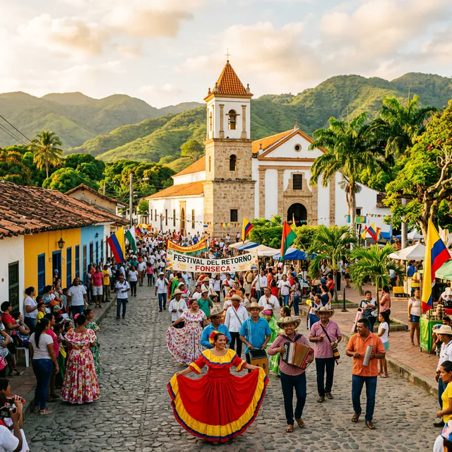 Travel view representing Fonseca in La Guajira, Colombia
