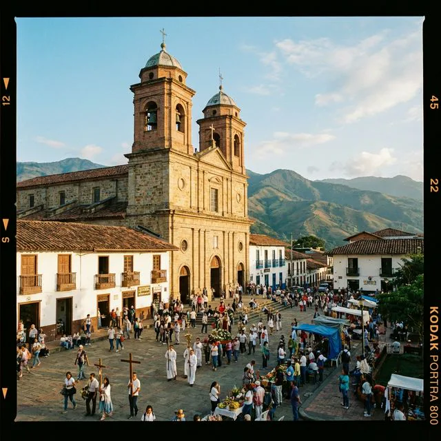 Travel view representing Girardota in Antioquia, Colombia