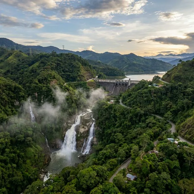 Travel view representing Gómez Plata in Antioquia, Colombia