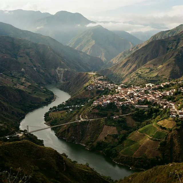 Travel view representing Ituango in Antioquia, Colombia