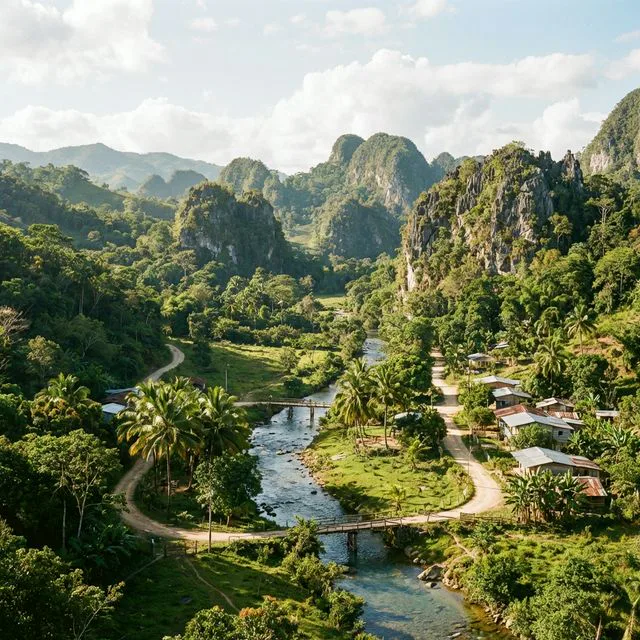 Travel view representing Maceo in Antioquia, Colombia