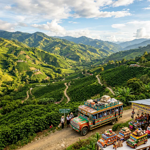 Travel view representing Pitalito in Huila, Colombia