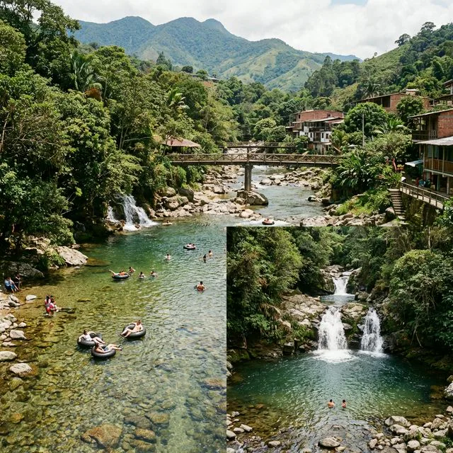 Travel view representing San Rafael in Antioquia, Colombia