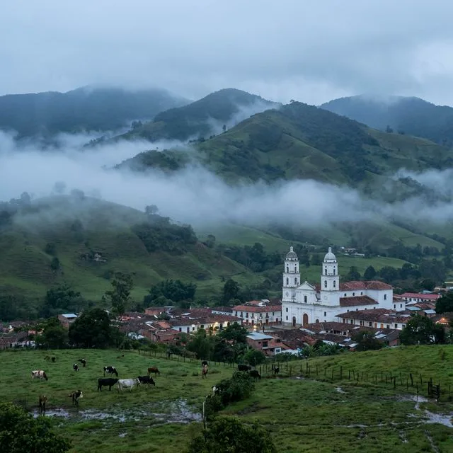 Travel view representing Santa Rosa de Osos in Antioquia, Colombia