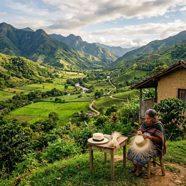 Travel view representing Suaza in Huila, Colombia