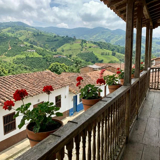 Travel view representing Tarso in Antioquia, Colombia
