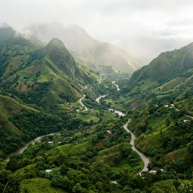 Travel view representing Valdivia in Antioquia, Colombia