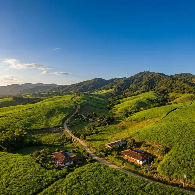 Travel view representing Vegachí in Antioquia, Colombia