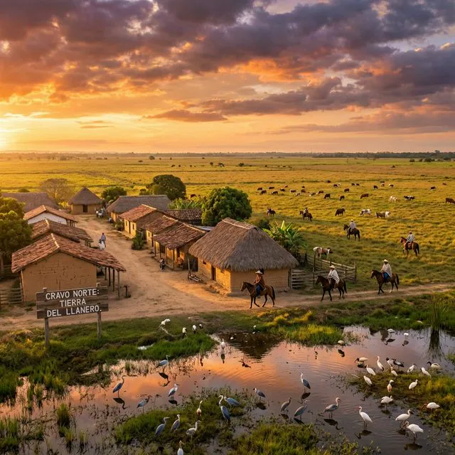 Travel view representing Cravo Norte in Arauca, Colombia
