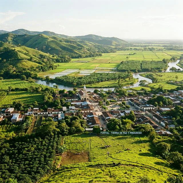 Travel view representing Fortul in Arauca, Colombia