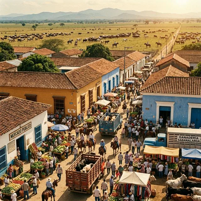 Travel view representing Sabanalarga in Atlántico, Colombia