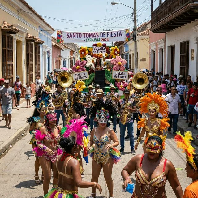 Travel view representing Santo Tomás in Atlántico, Colombia