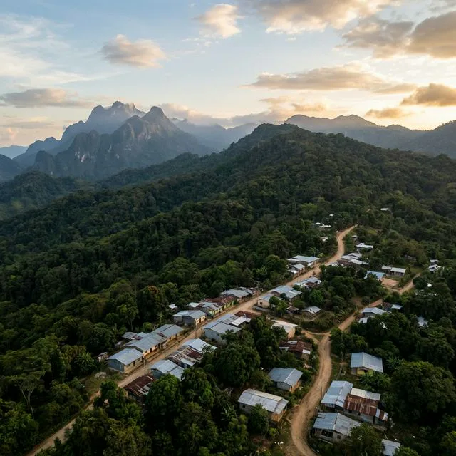 Travel view representing Montecristo in Bolívar, Colombia