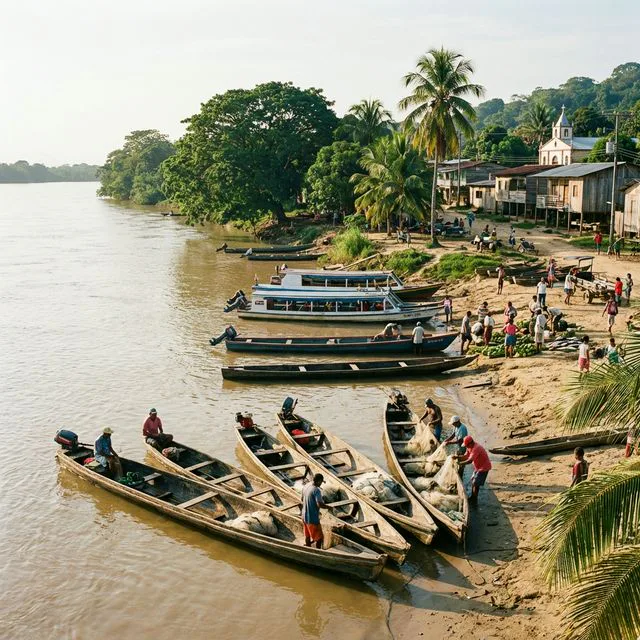 Travel view representing Morales in Bolívar, Colombia
