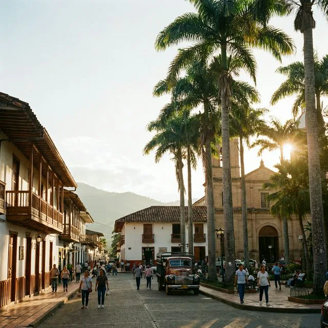 Travel view representing San Jerónimo in Antioquia, Colombia