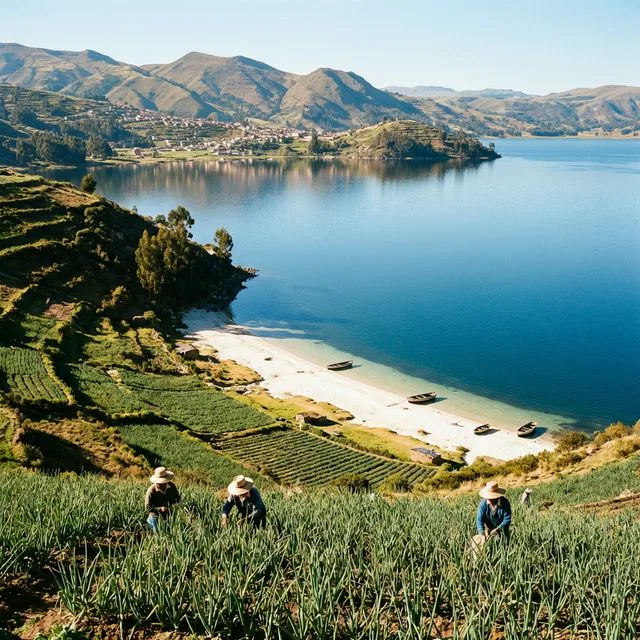 Travel view representing Aquitania in Boyacá, Colombia