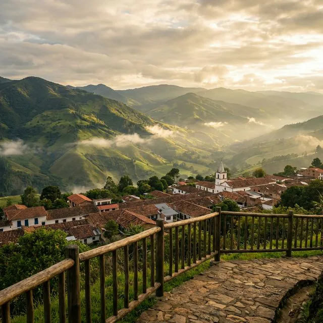 Travel view representing Buena Vista in Boyacá, Colombia