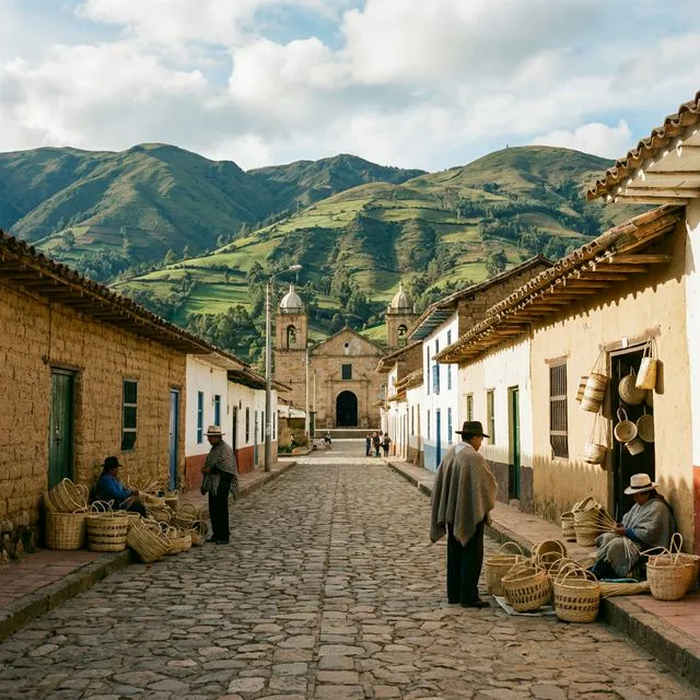 Travel view representing Cerinza in Boyacá, Colombia
