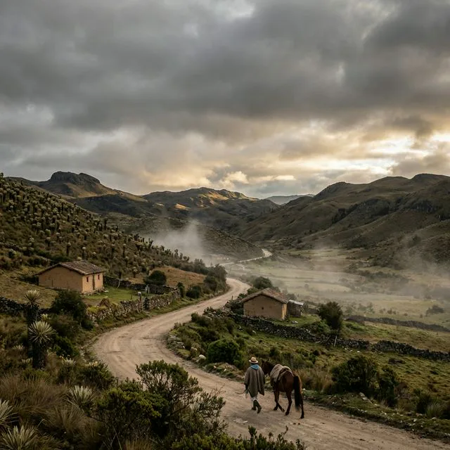 Travel view representing Chíquiza in Boyacá, Colombia