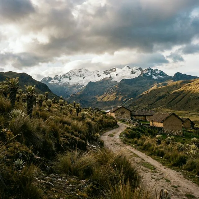 Travel view representing Chiscas in Boyacá, Colombia
