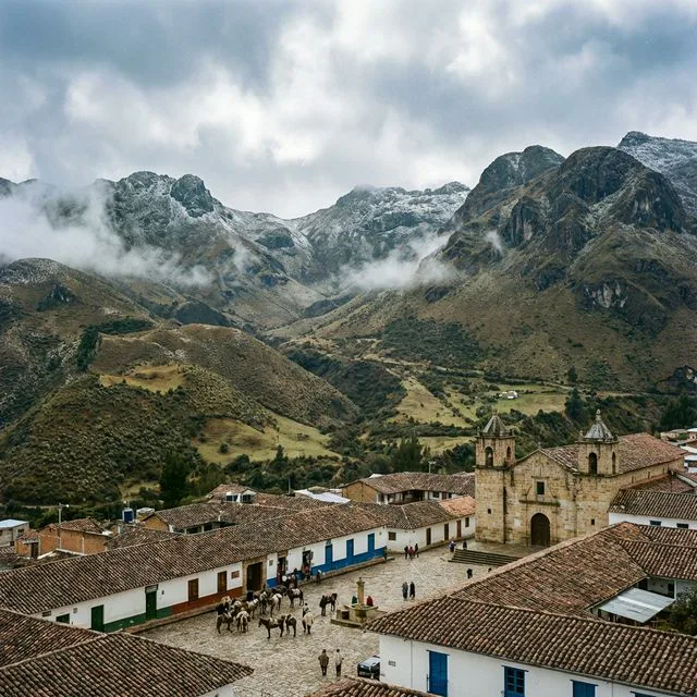 Travel view representing Chita in Boyacá, Colombia