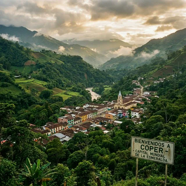 Travel view representing Coper in Boyacá, Colombia
