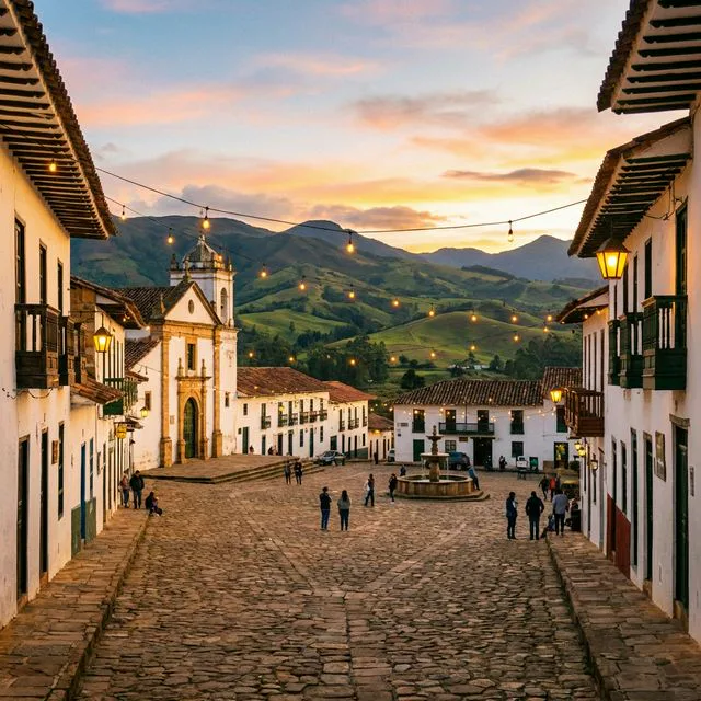 Travel view representing Corrales in Boyacá, Colombia