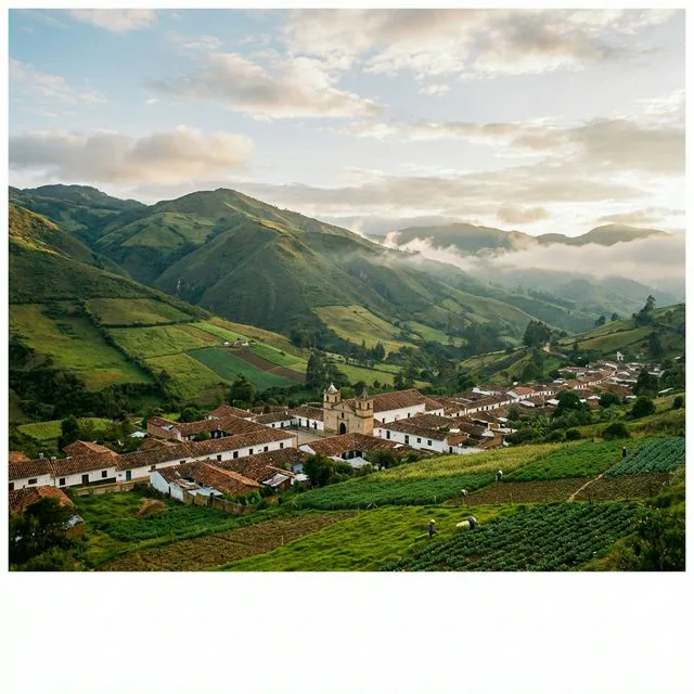Travel view representing Cucaita in Boyacá, Colombia