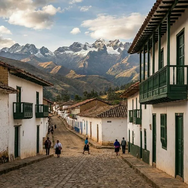 Travel view representing El Cocuy in Boyacá, Colombia