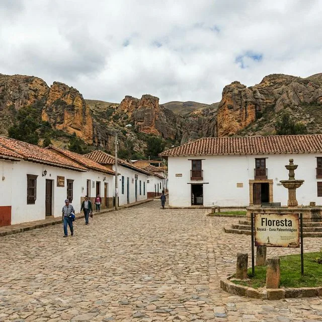 Travel view representing Floresta in Boyacá, Colombia