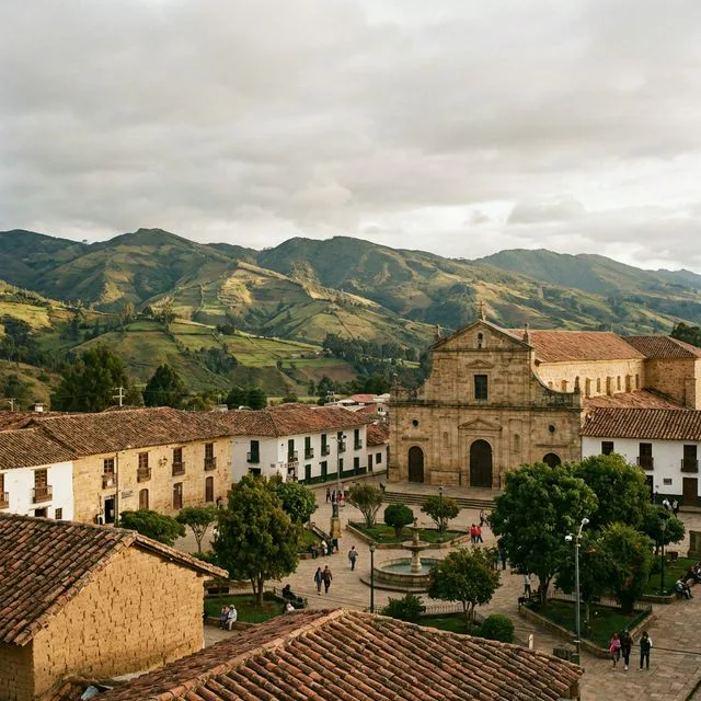 Travel view representing Guateque in Boyacá, Colombia