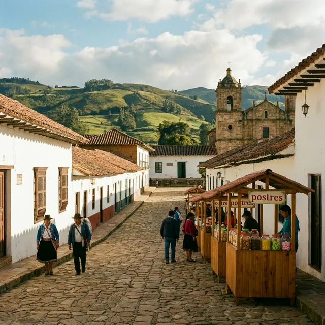 Travel view representing Iza in Boyacá, Colombia