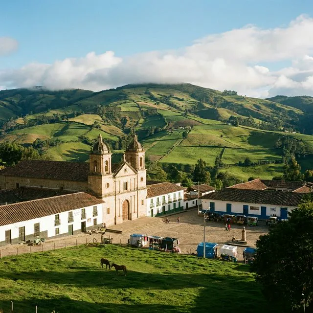 Travel view representing La Capilla in Boyacá, Colombia