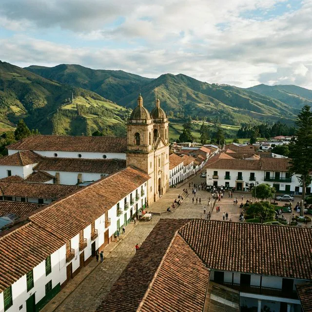 Travel view representing La Uvita in Boyacá, Colombia