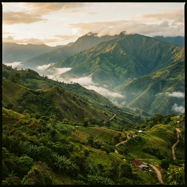 Travel view representing La Victoria in Boyacá, Colombia