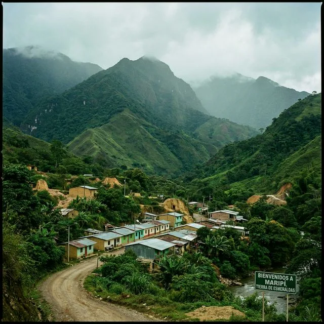 Travel view representing Maripí in Boyacá, Colombia