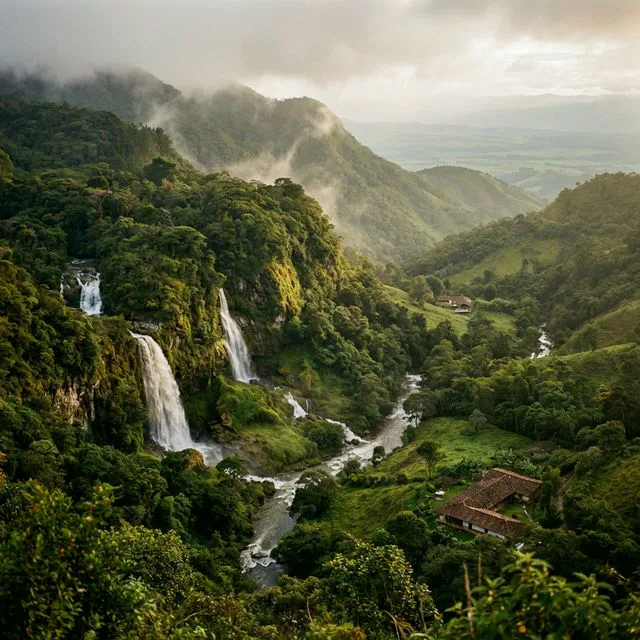 Travel view representing Pajarito in Boyacá, Colombia