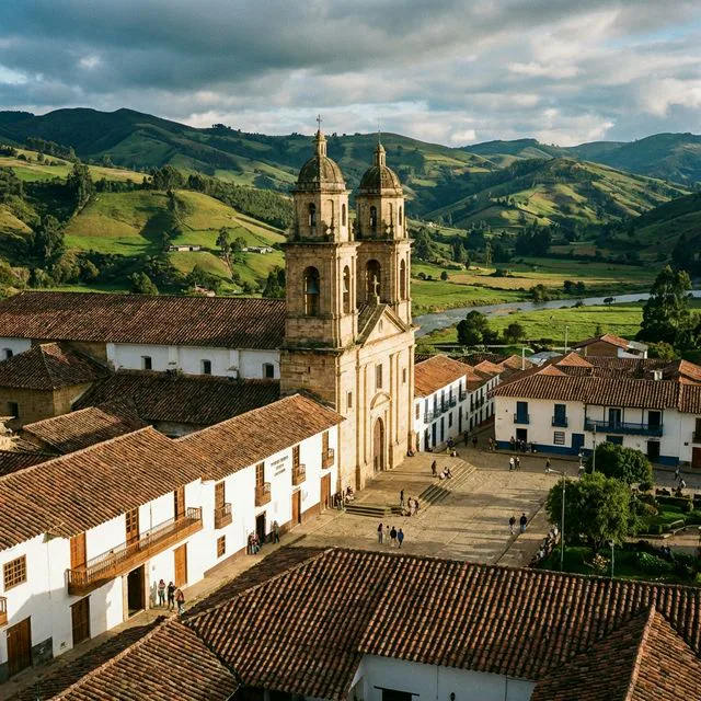 Travel view representing Pesca in Boyacá, Colombia