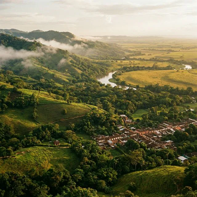 Travel view representing San Luis de Gaceno in Boyacá, Colombia