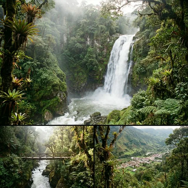 Travel view representing Santa María in Boyacá, Colombia