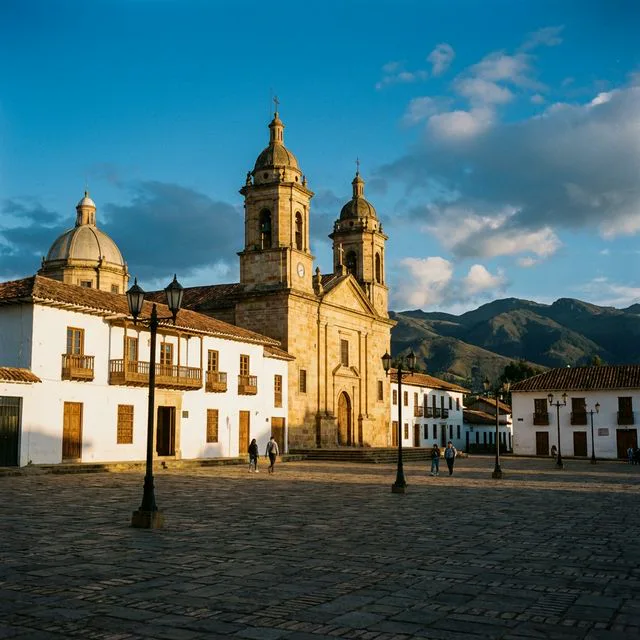 Travel view representing Santa Rosa de Viterbo in Boyacá, Colombia