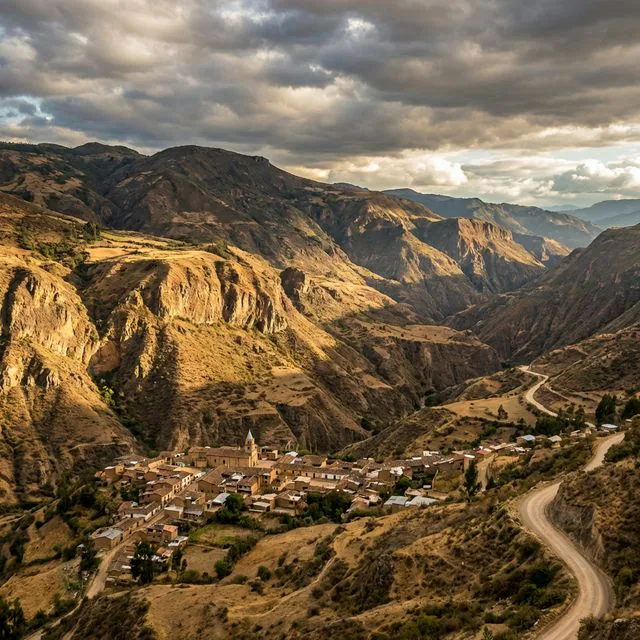 Travel view representing Susacón in Boyacá, Colombia