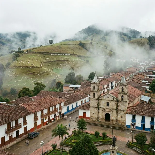 Travel view representing Marulanda in Caldas, Colombia