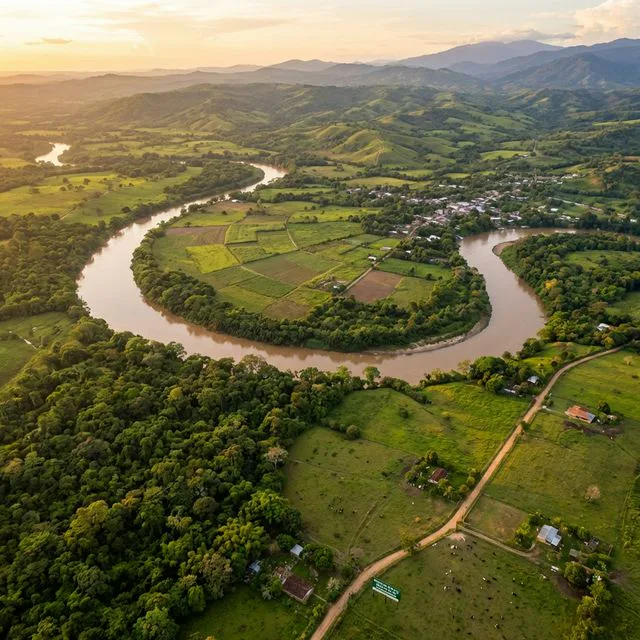 Travel view representing Puerto Rico in Caquetá, Colombia