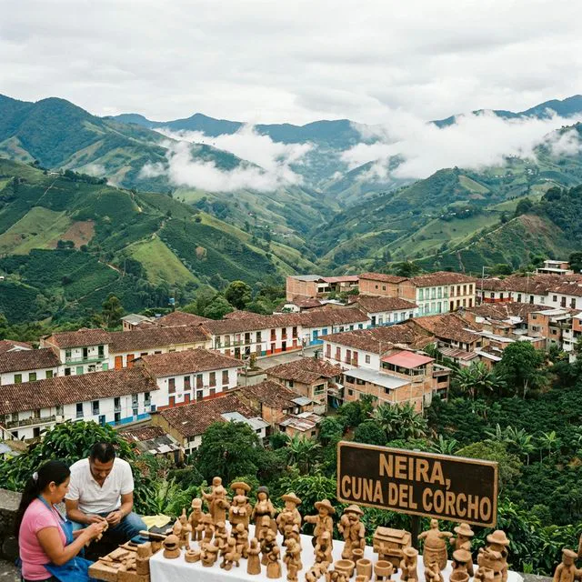 Travel view representing Neira in Caldas, Colombia