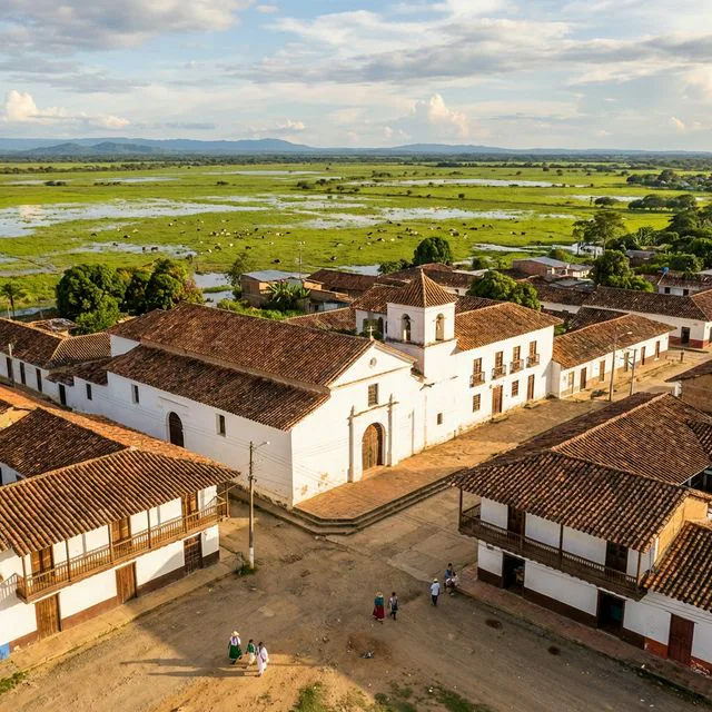 Travel view representing Pore in Casanare, Colombia