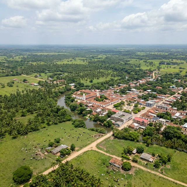 Travel view representing Curumaní in Cesar, Colombia